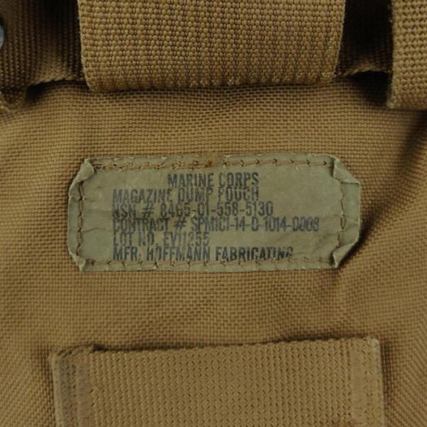 USMC Coyote Mag Dump Pouch - Image 3