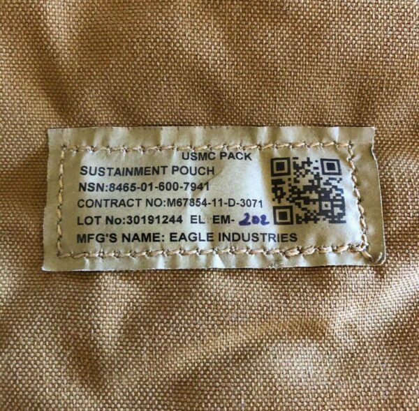 USGI USMC Pack System MOLLE Sustainment Pouch (SURPLUS) - Image 4
